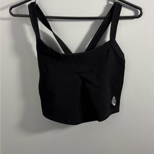 FP Movement by Free People Black Crop Top